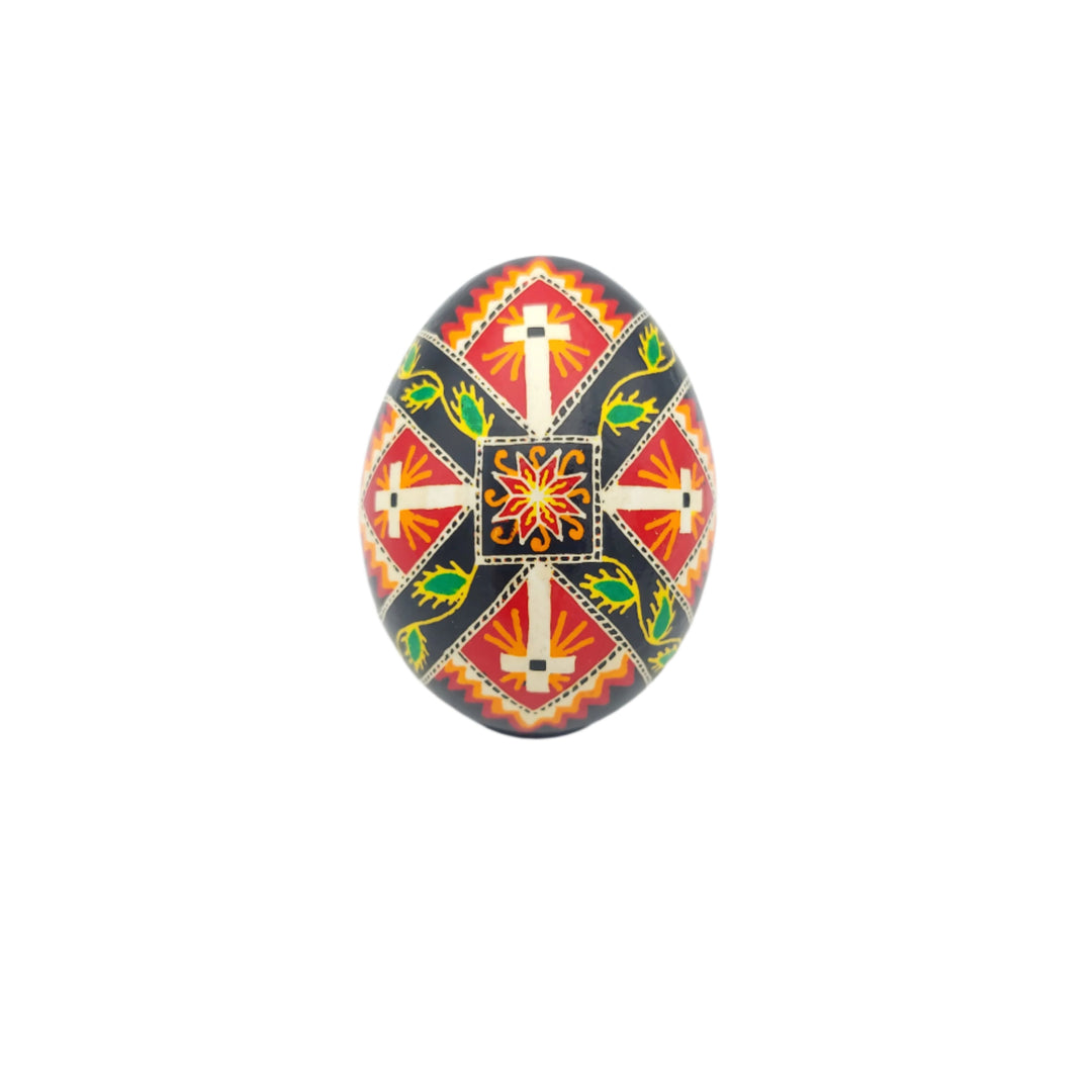 Cross Pysanka Egg