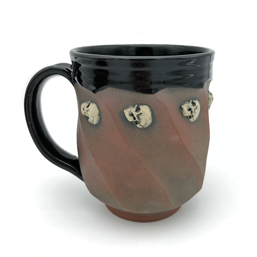 Large Moody Skull Mug