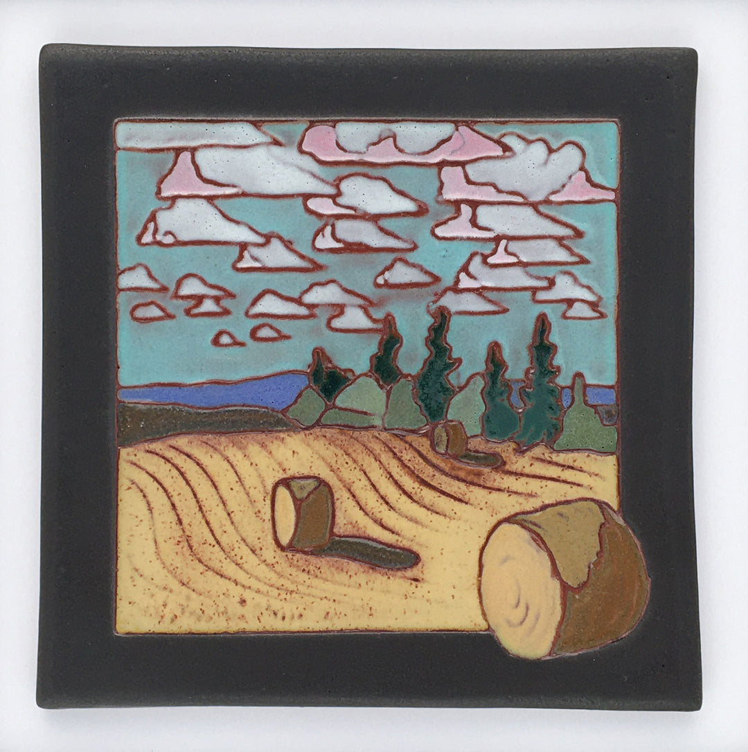 Tile, Clouds & Bales