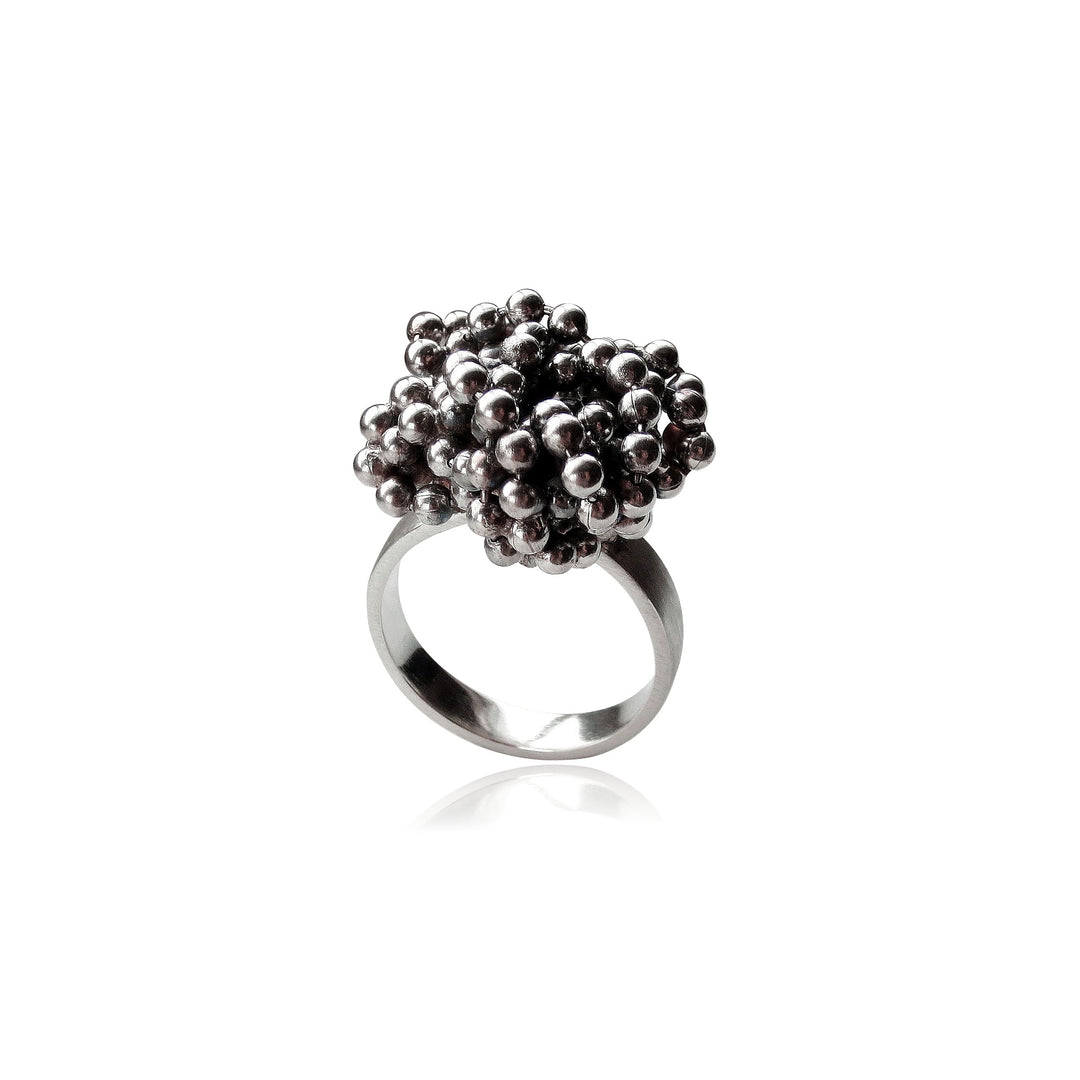 Ring, Ball Chain Knot, size 8