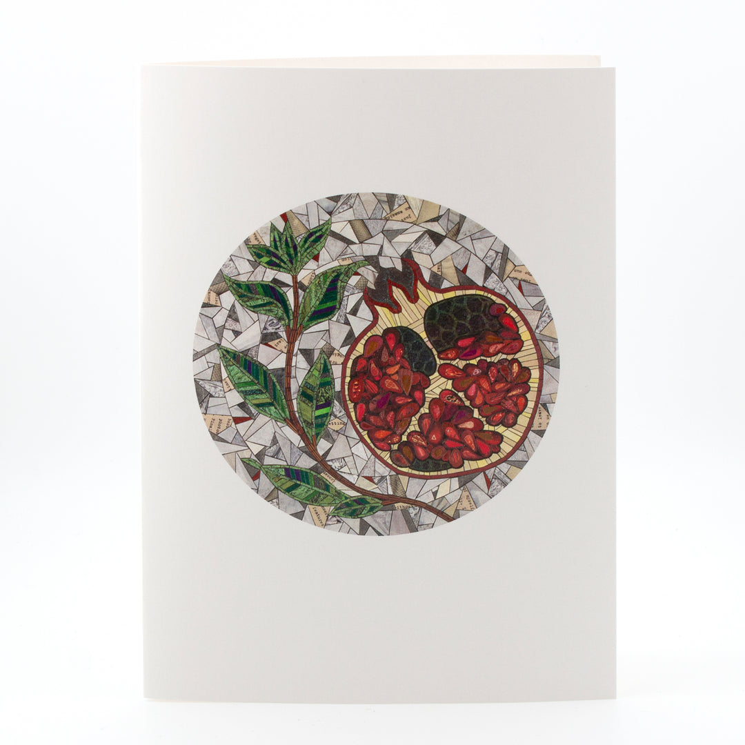 Card, Pomegranate