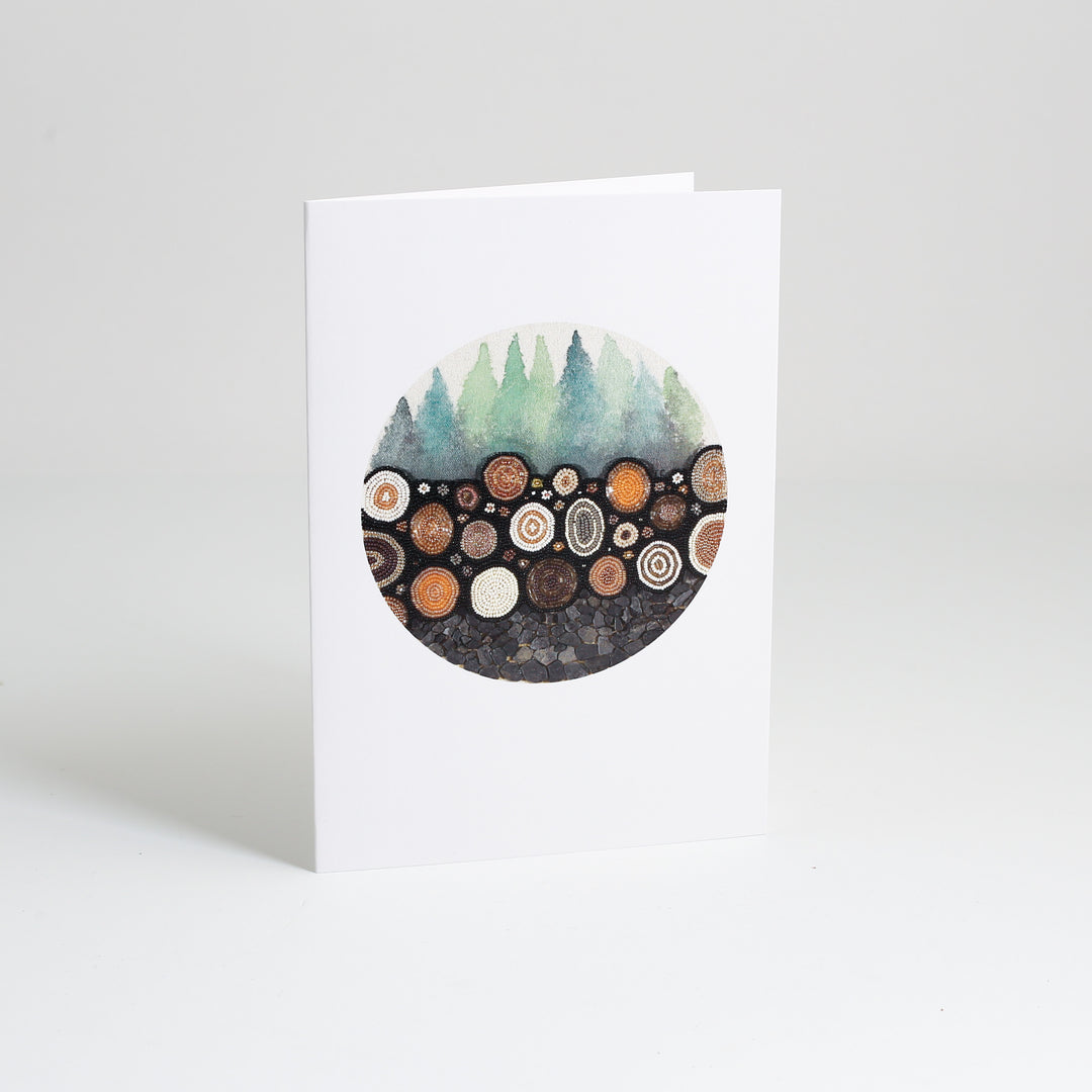 Card, Woodpile