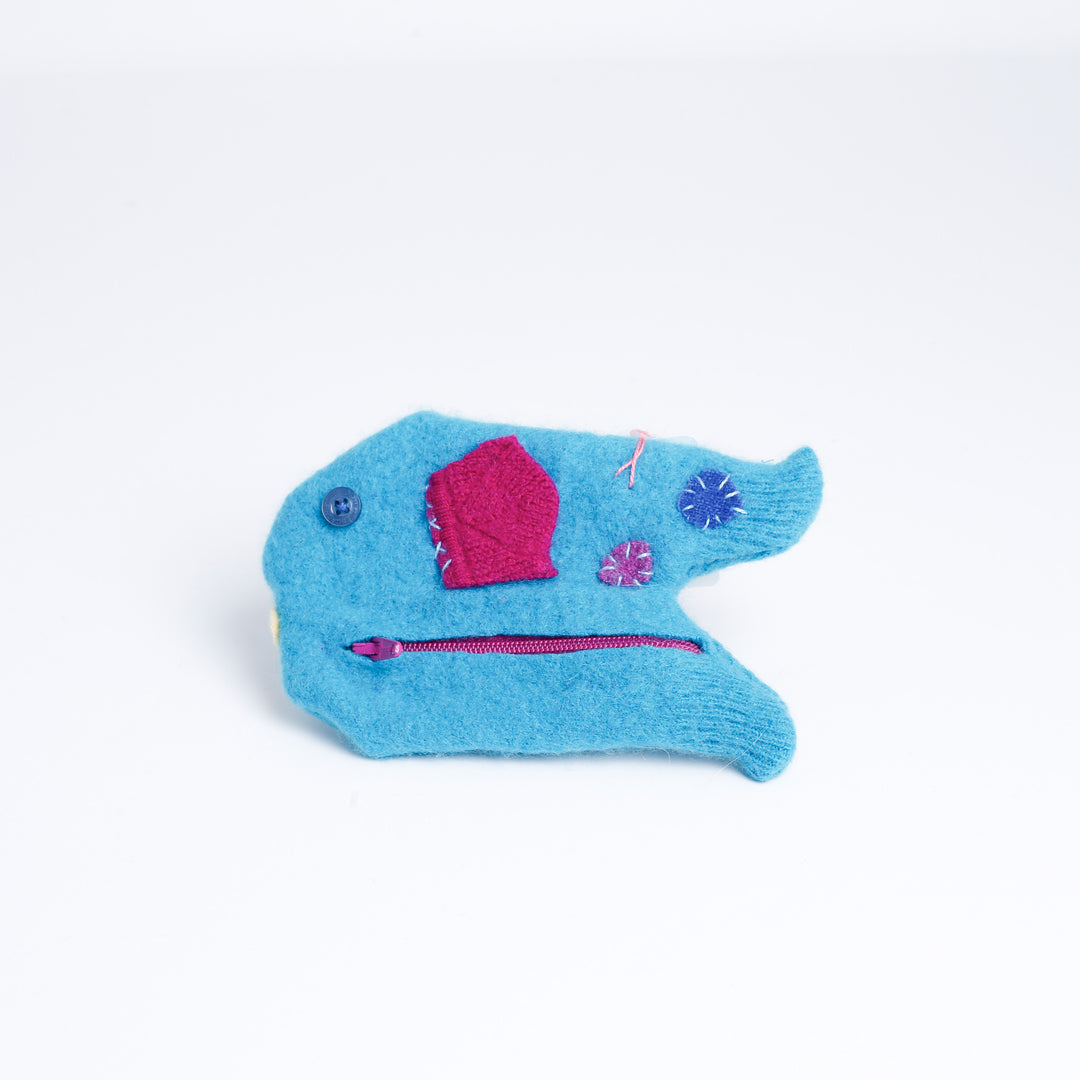 Zipper Mouth Wallet - Henry