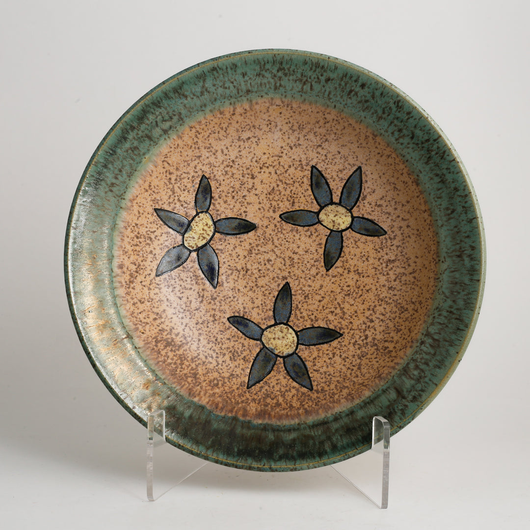 Bowl, Rimmed, Flower