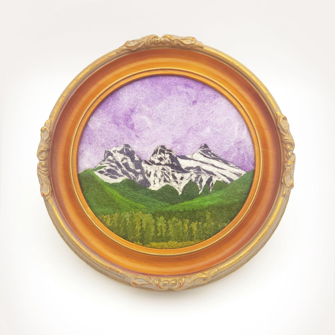 'Tribus' Felted Wall Piece