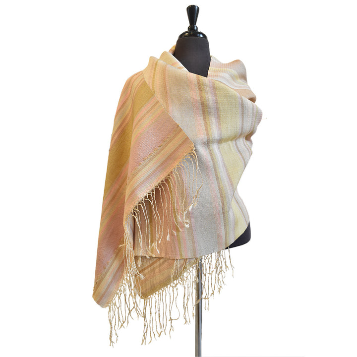 Multicoloured Pastel Shawl