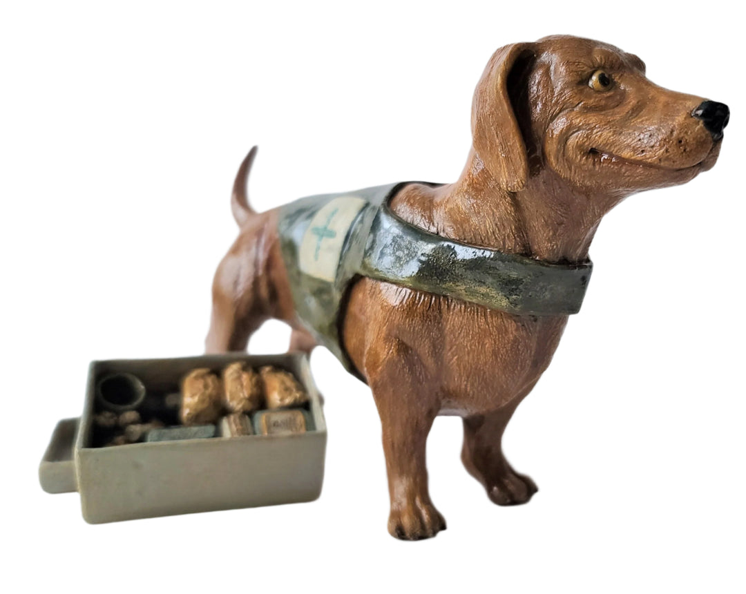 Dachshund Medic Puppy With Medical  Kit
