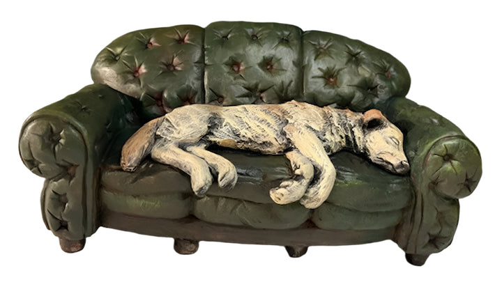 Dez on Green Couch