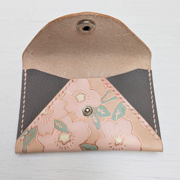 Pink Sakura Small Envelope Cardholder