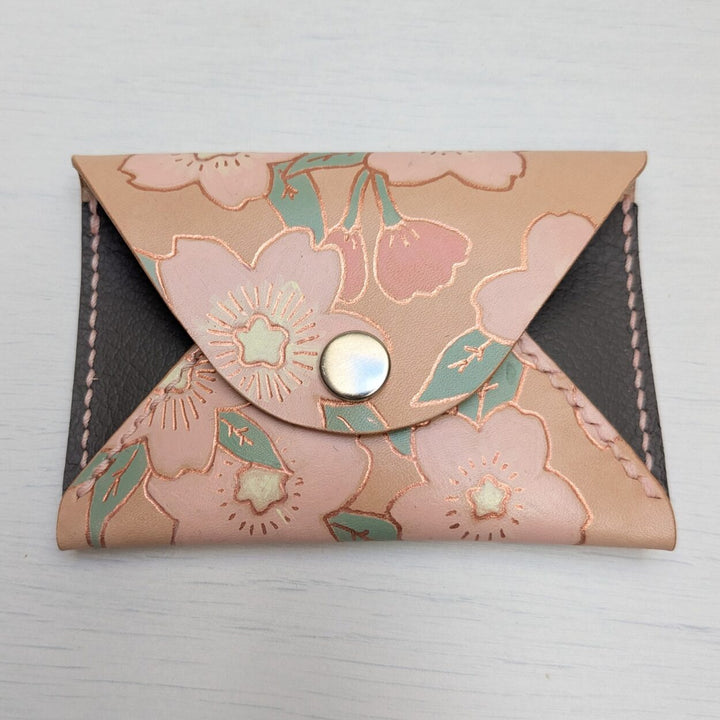 Pink Sakura Small Envelope Cardholder