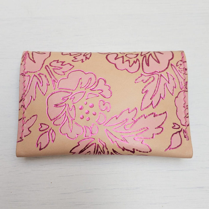 Pink and Blue Small Envelope Cardholder