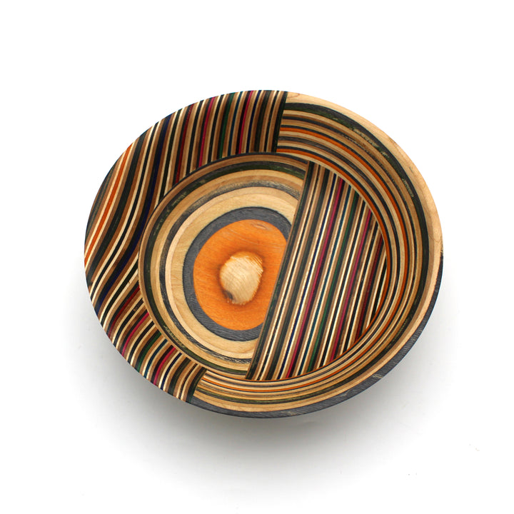 "Weave" art bowl
