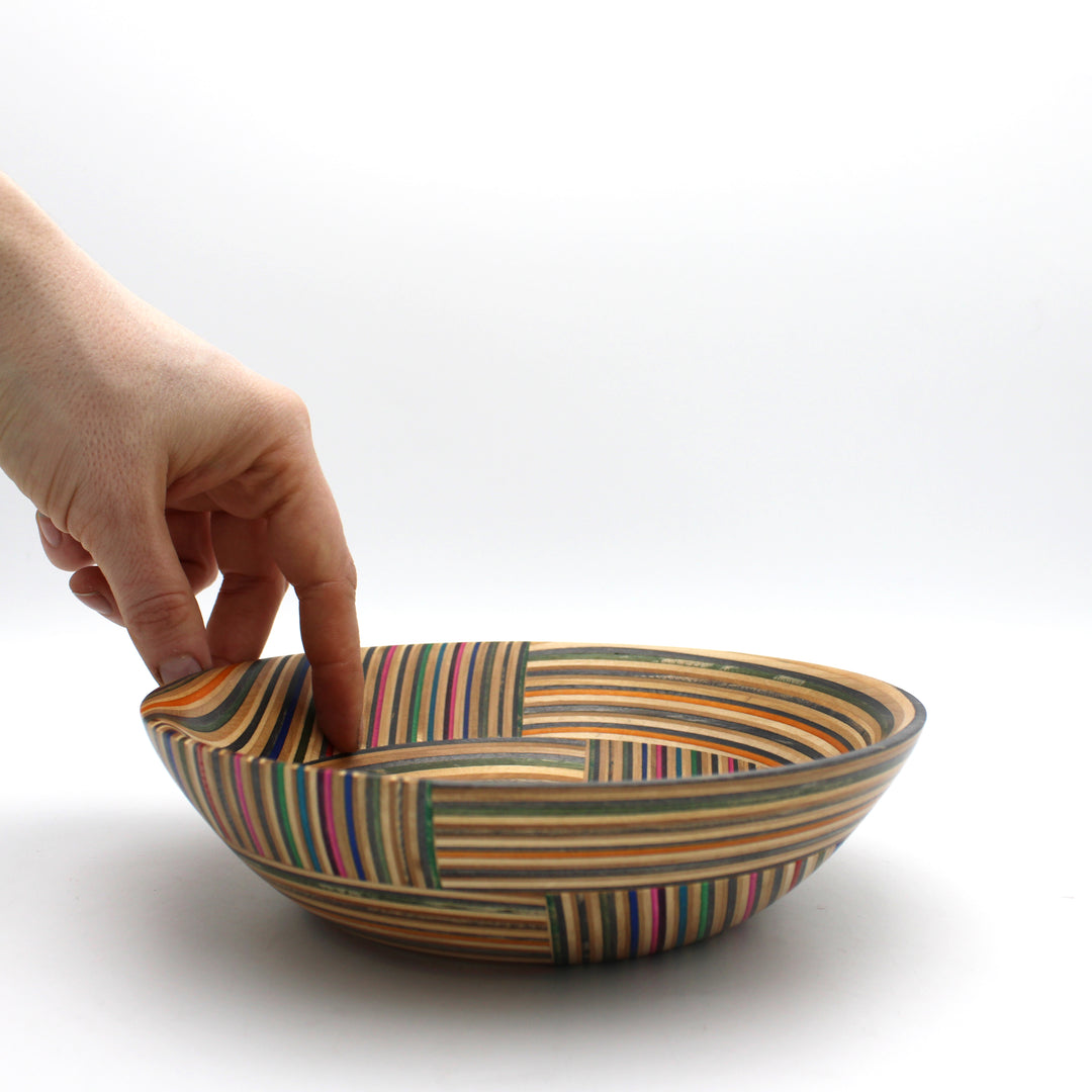 "Weave" art bowl