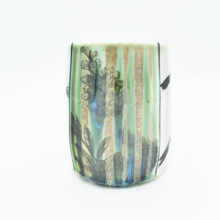Pine Tree and Chickadee Mug