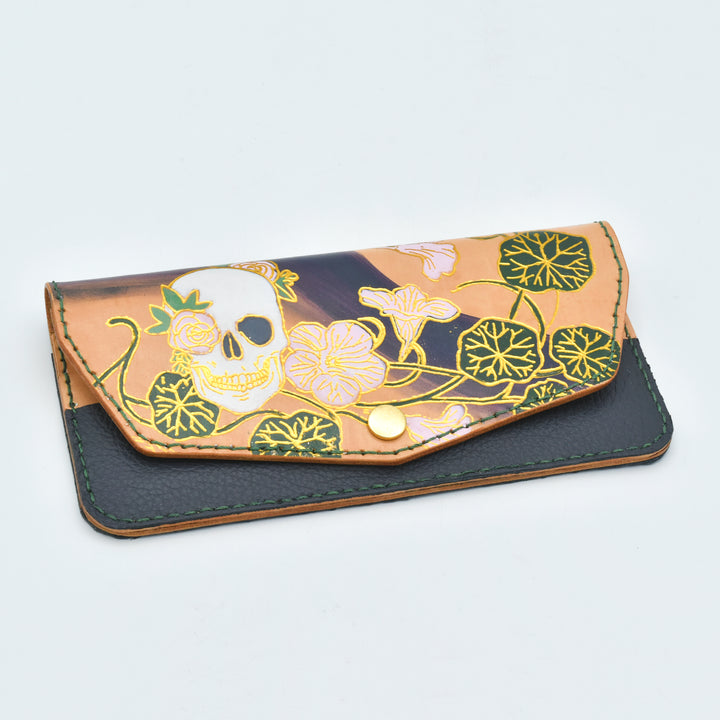 Skull Long Wallet