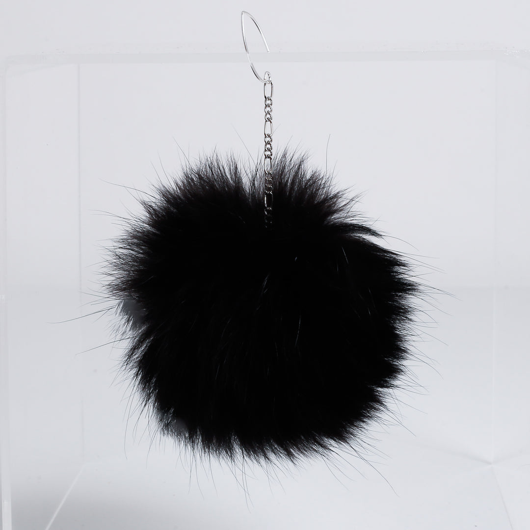 Fur Puffs Earrings