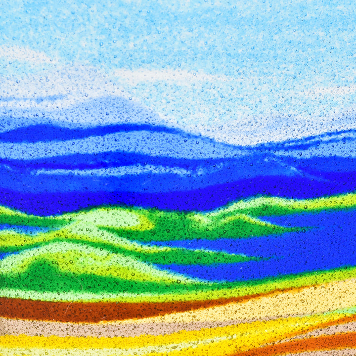 Glass Tapestry Mountain Wave