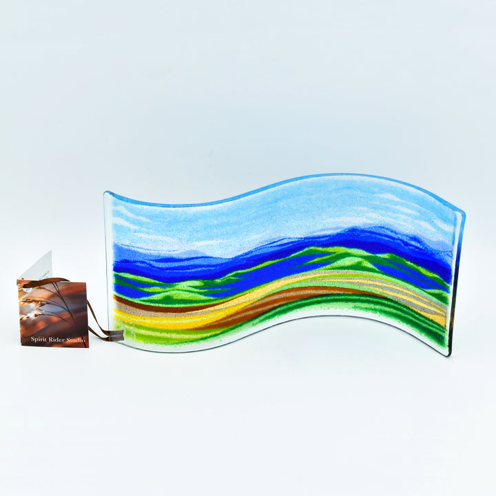 Glass Tapestry Mountain Wave