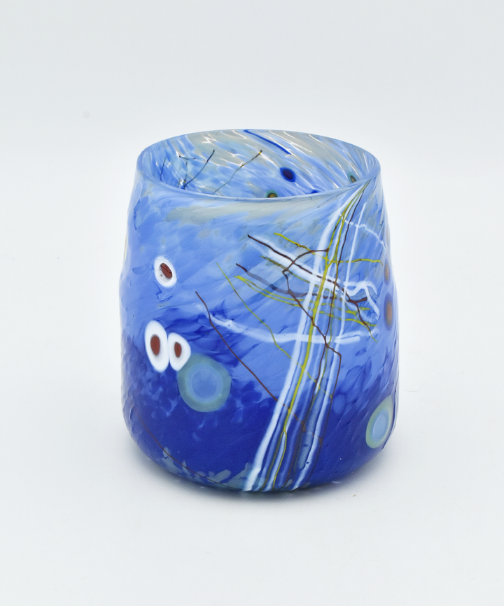 Small, Blue Murrini Cup