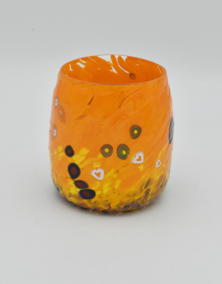 Small, Orange Murrini Cup