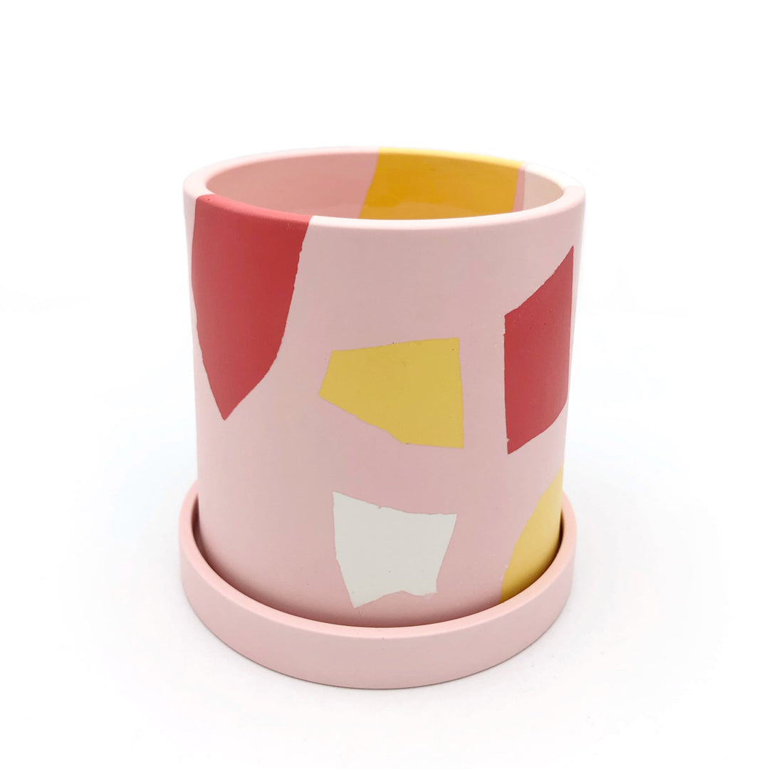 Colourful Eco-Friendly Resin Plant Pot