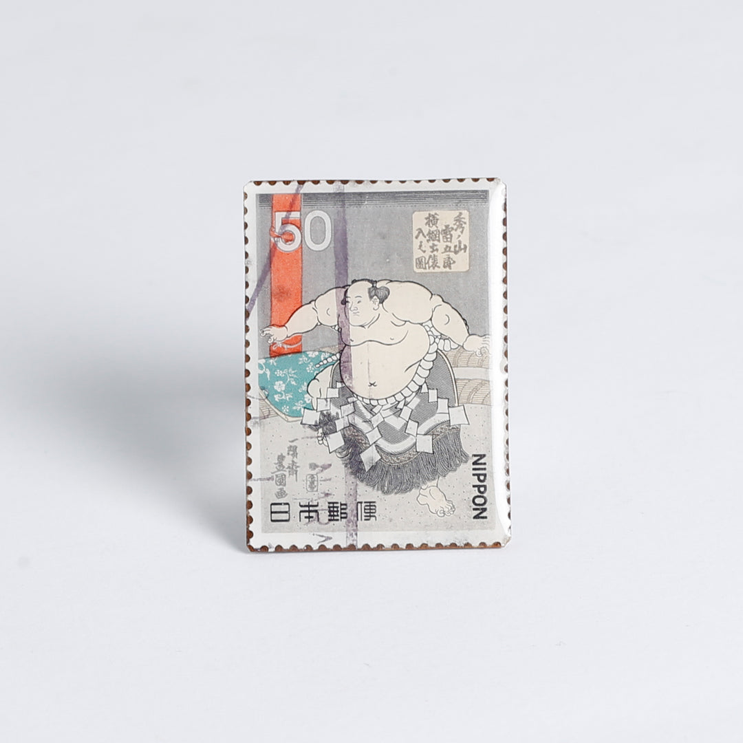 Postage Stamp Pin, LG