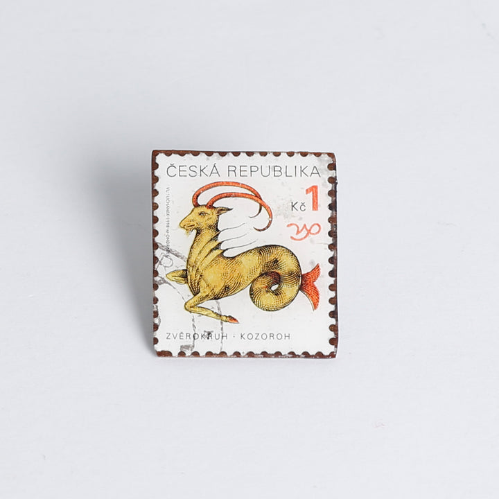 Postage Stamp Pin, SML