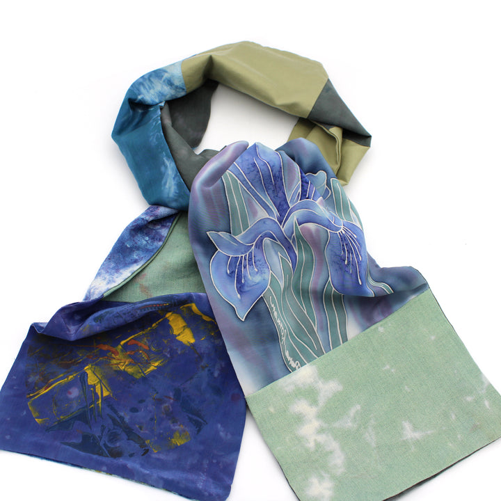 Reversible Collage Scarf 2