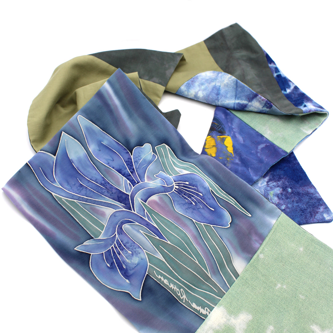 Reversible Collage Scarf 2