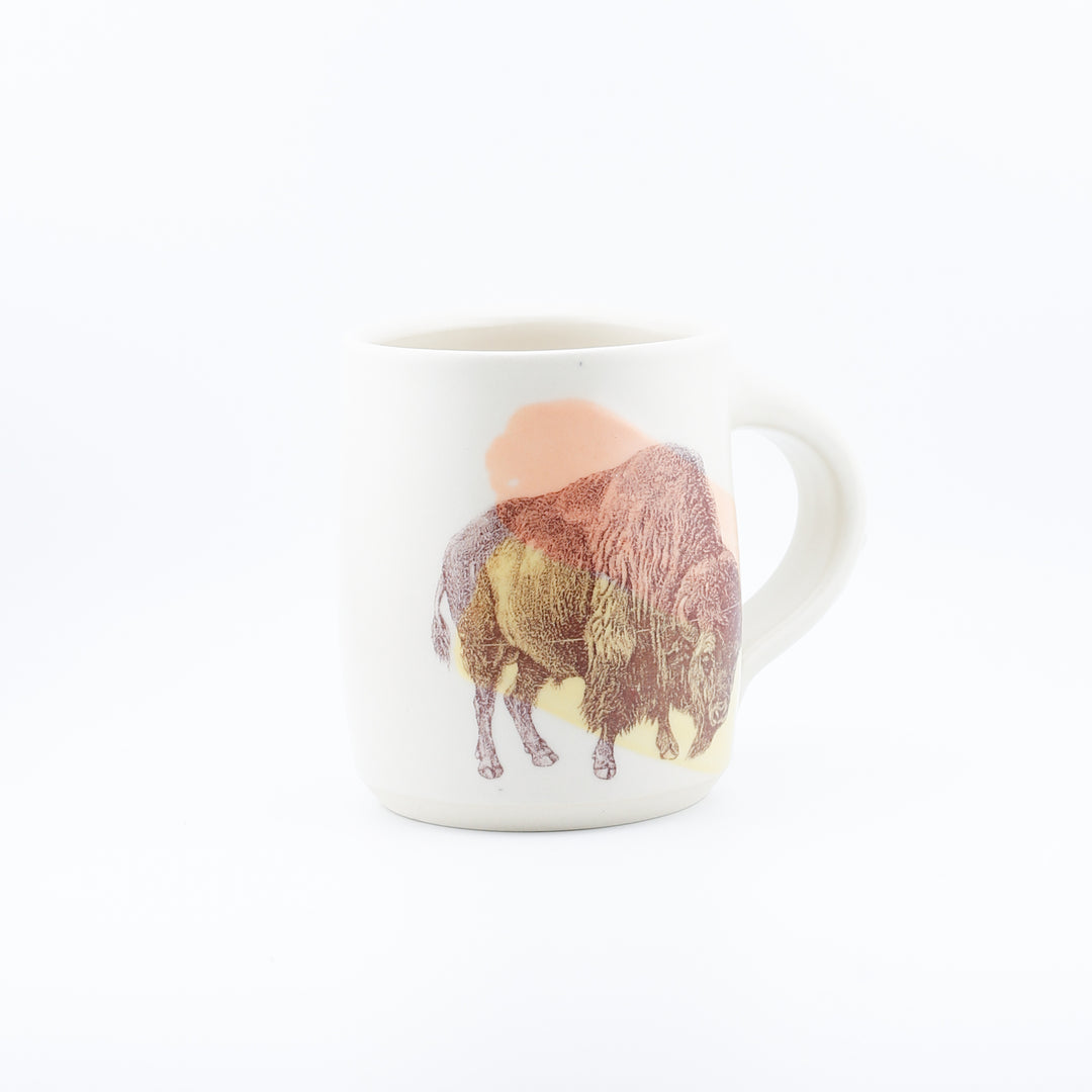 Fauna Mug, Buffalo