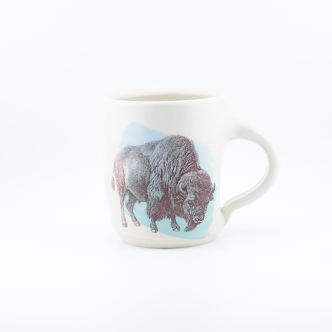 Fauna Mug, Buffalo