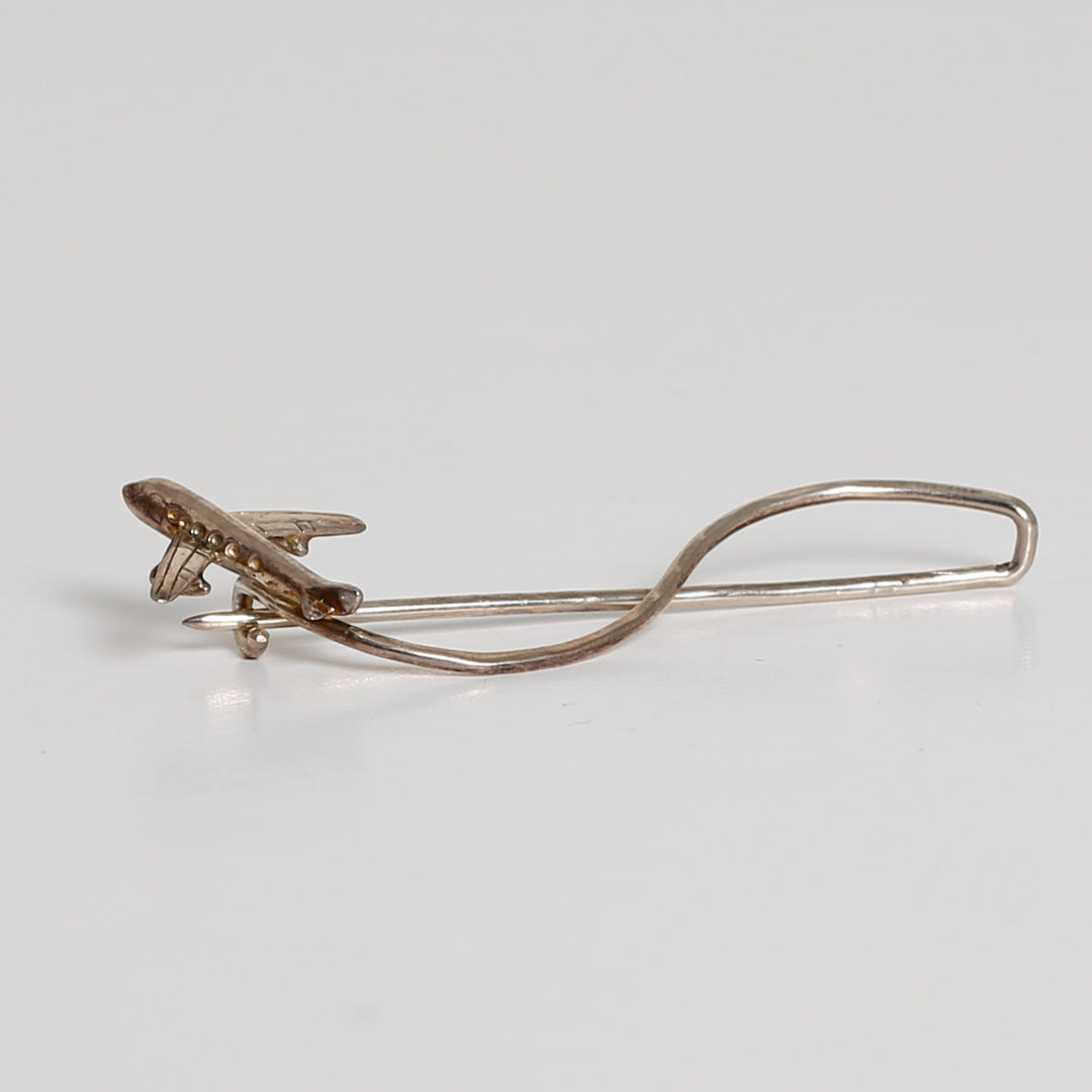 Brooch, Airplane, Flier, Sterl