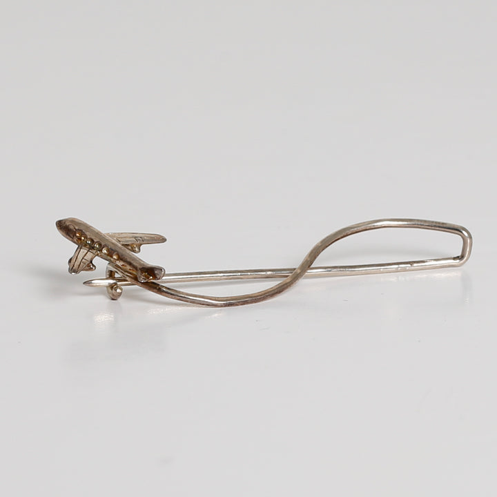 Brooch, Airplane, Flier, Sterl