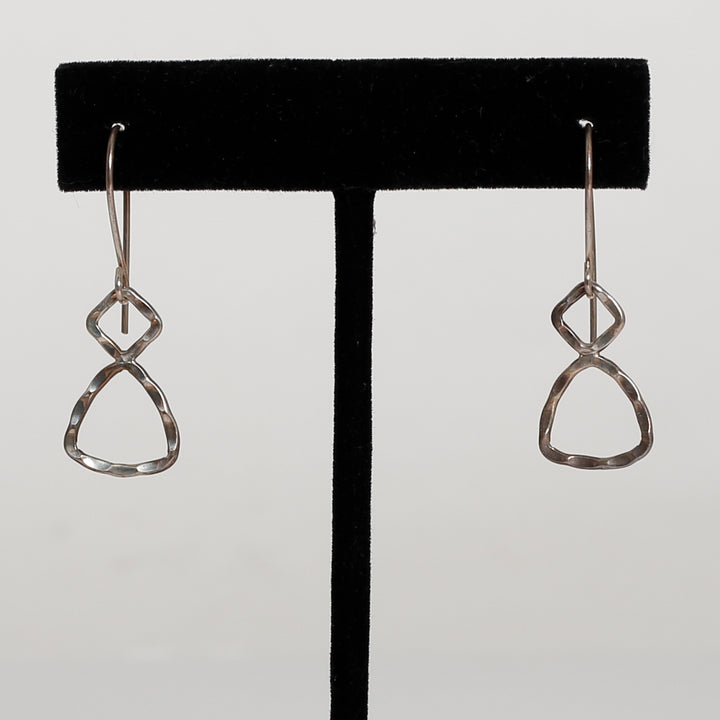 Earrings, Shimmer Mosaic, Small