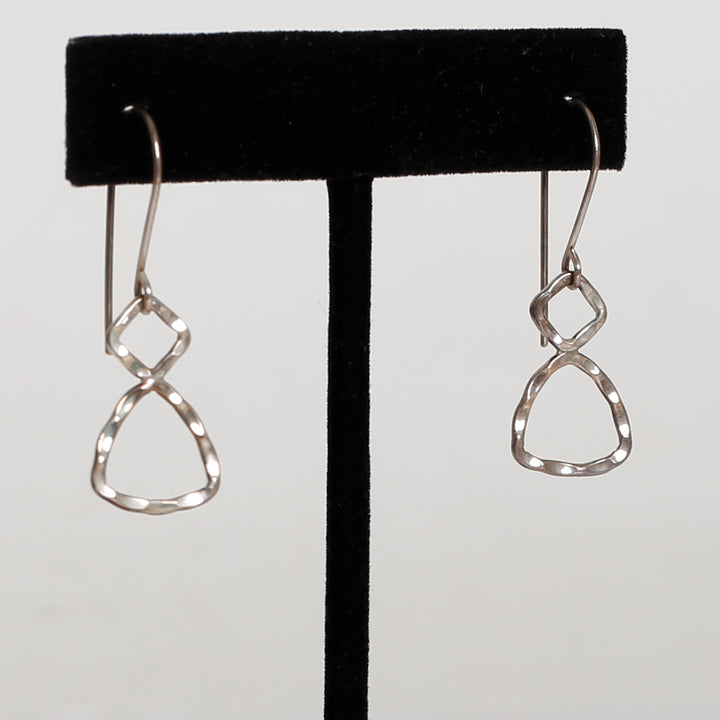 Earrings, Shimmer Mosaic, Small
