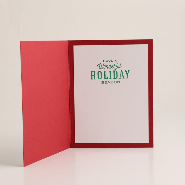 Greeting Card - Wonderful Holiday