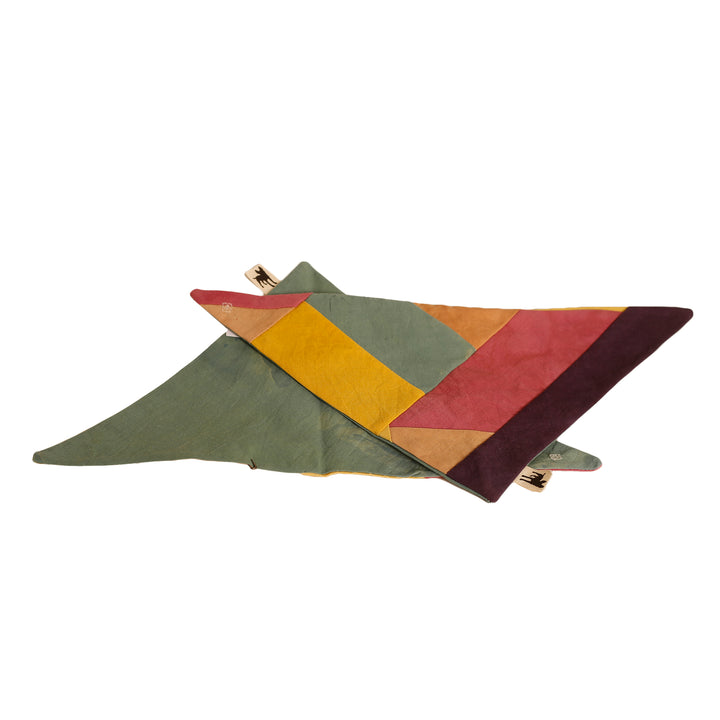 Bandana: SM
 Tan, Yellow, Pink, Green, Blue