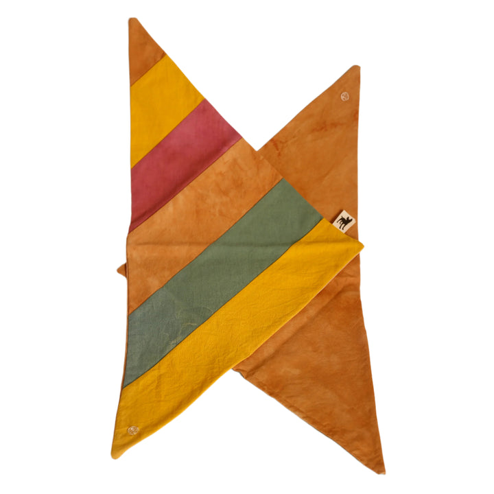 Bandana: MED
yellow, green, tan, pink