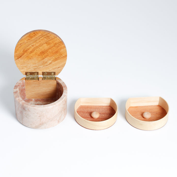Round Clam-Shell Lided Box, 225-101