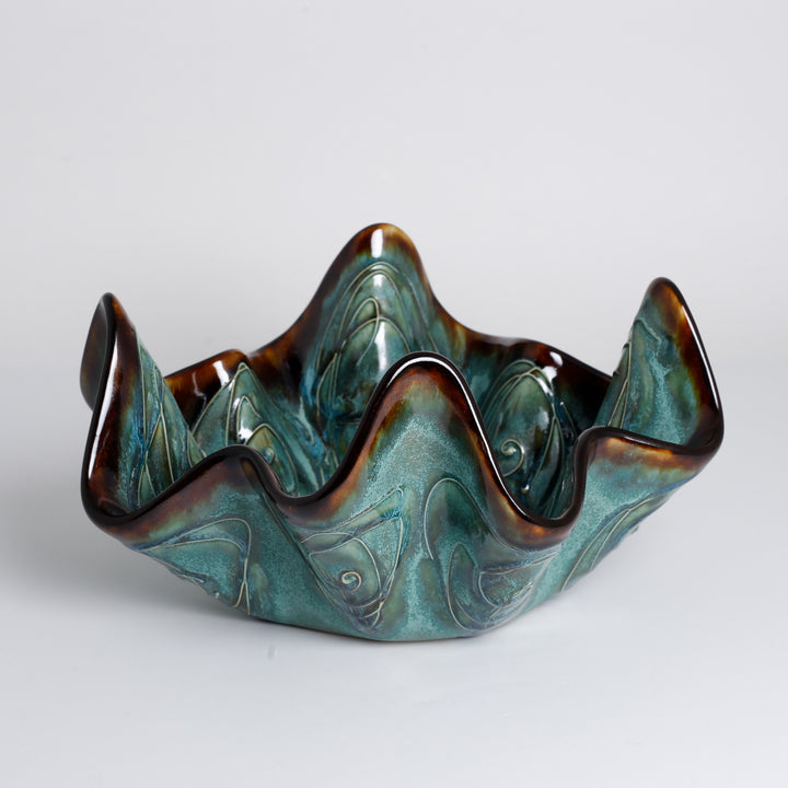Large Wavy Bowl