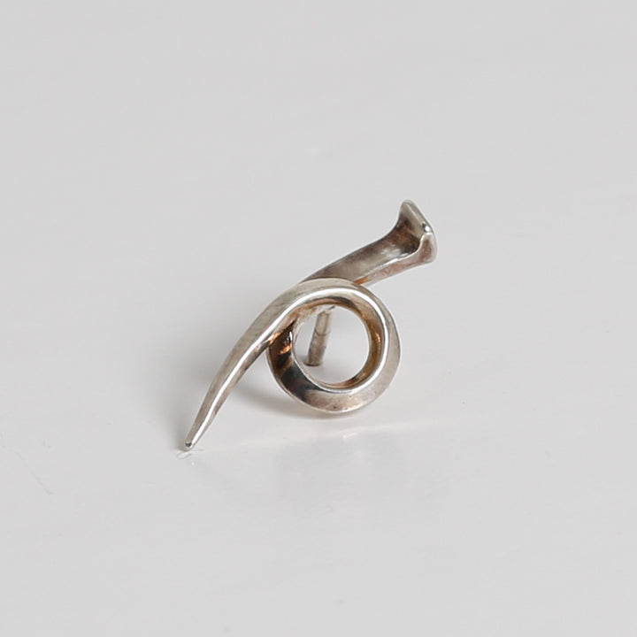 Pin, Nail, Loop, Sterling Silver