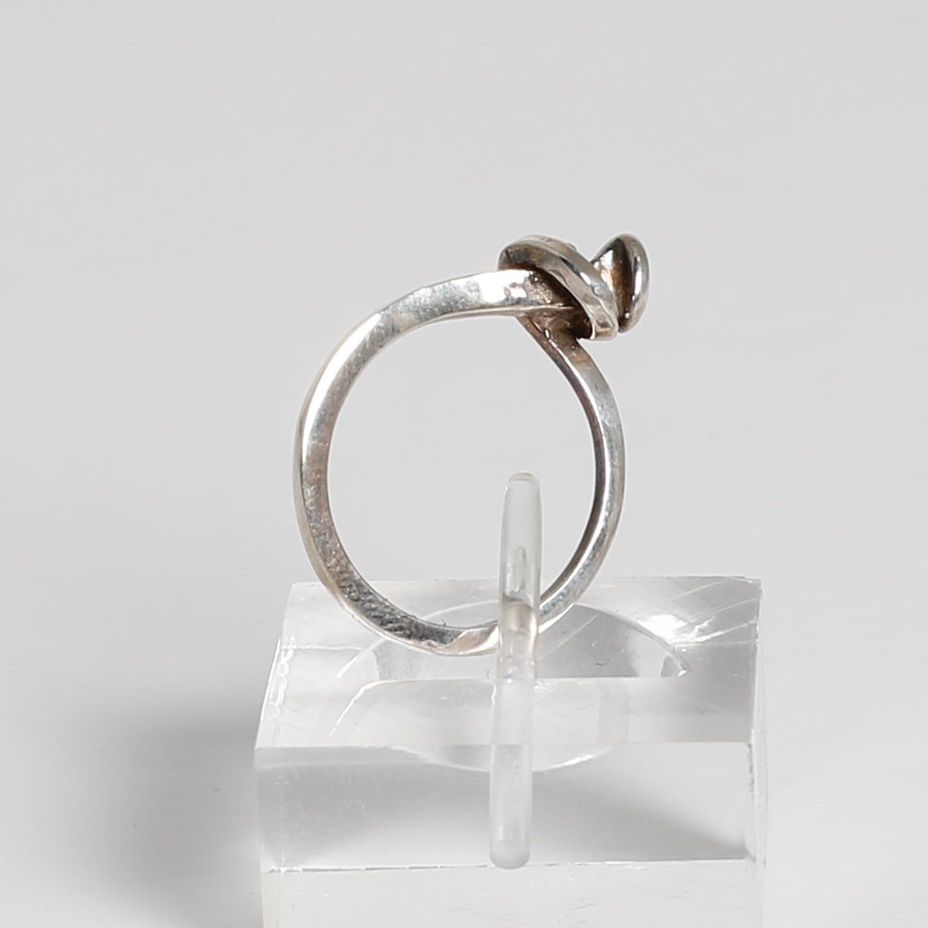 Ring, Nail, Kntted, Sterling Silver