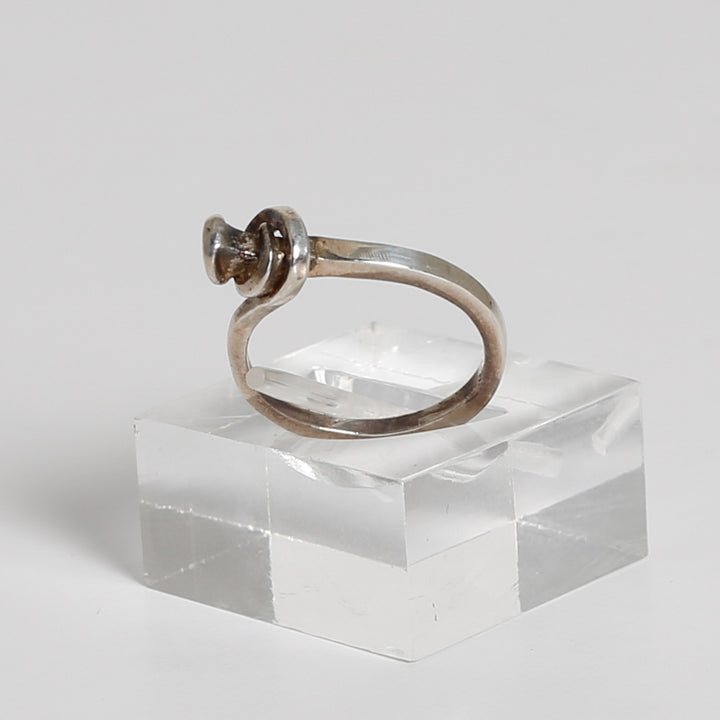 Ring, Nail, Kntted, Sterling Silver