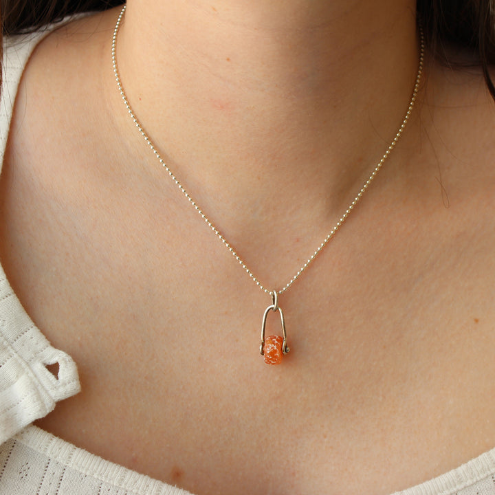 Pendant, Carnelian