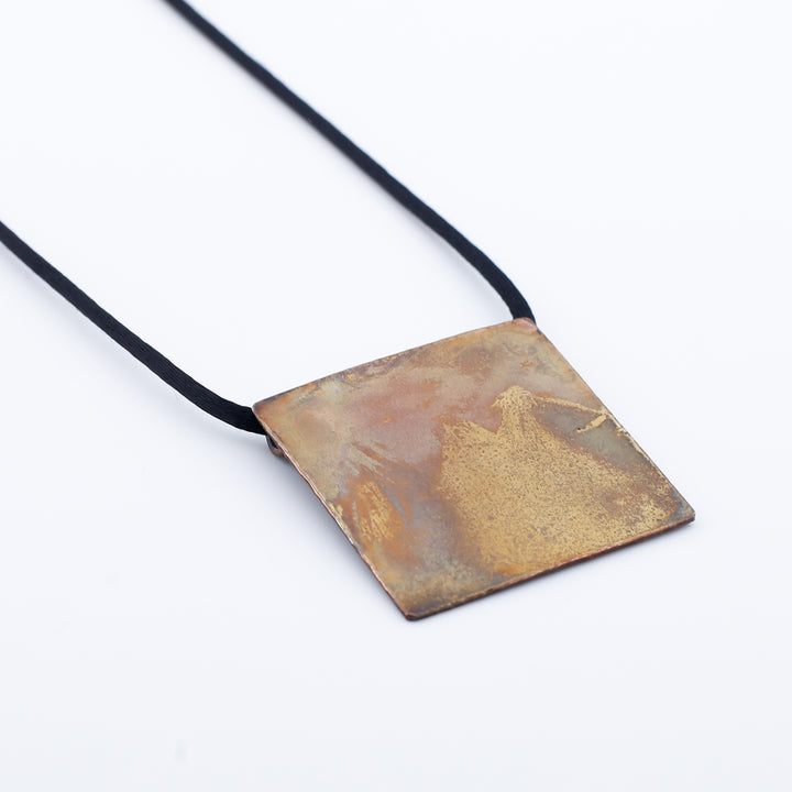 Pendant, Mountain on Fabric