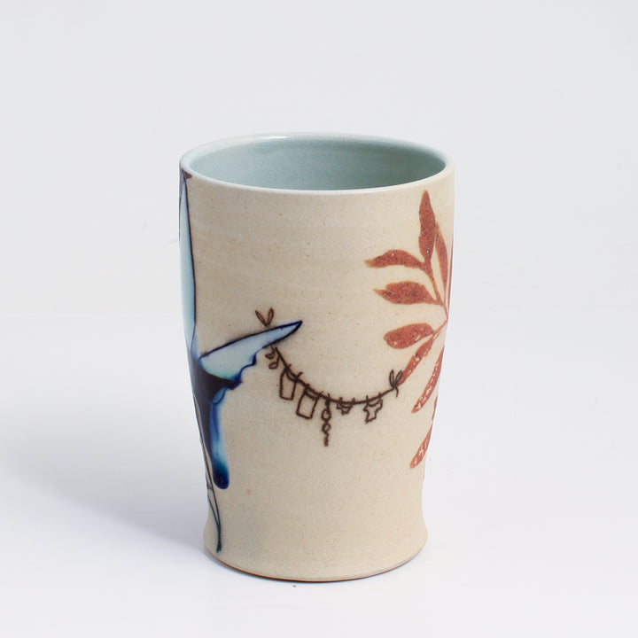 Juice Cup with Laundry Line