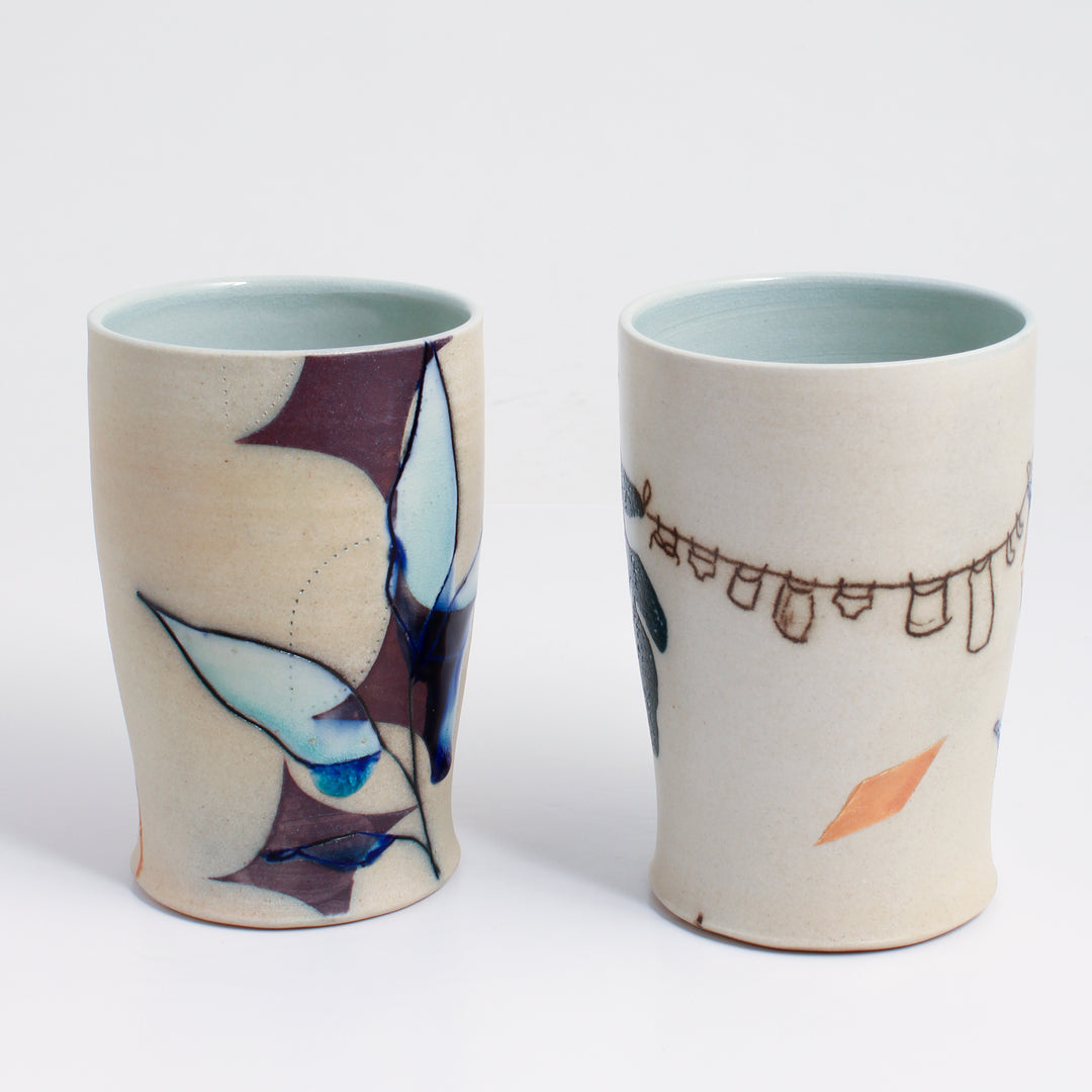 Juice Cup with Laundry Line