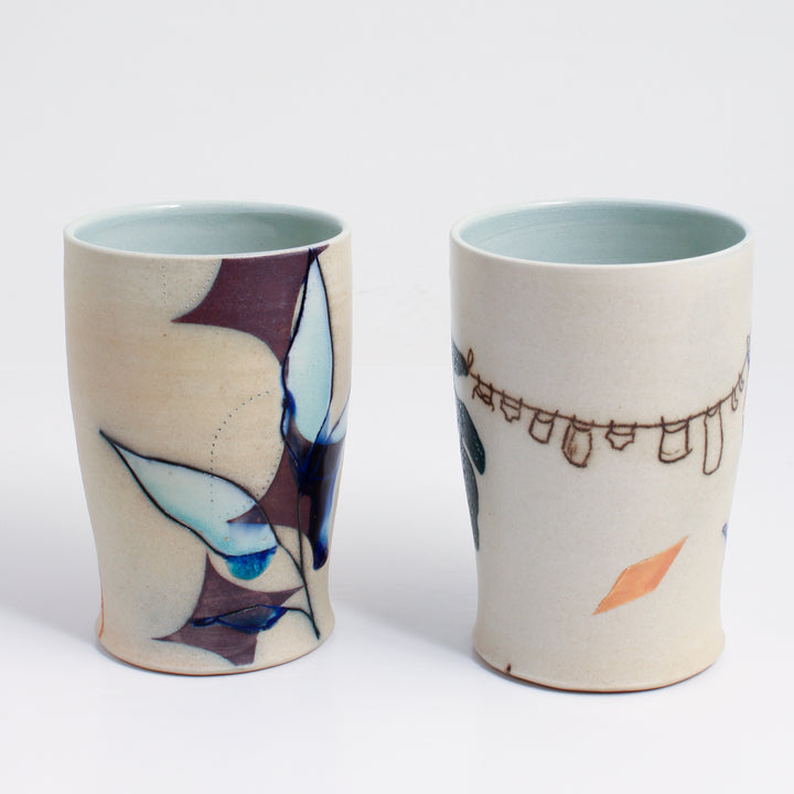 Juice Cup with Laundry Line