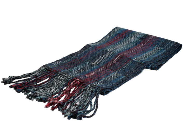 Scarf Black, Green, Red, Blue #133