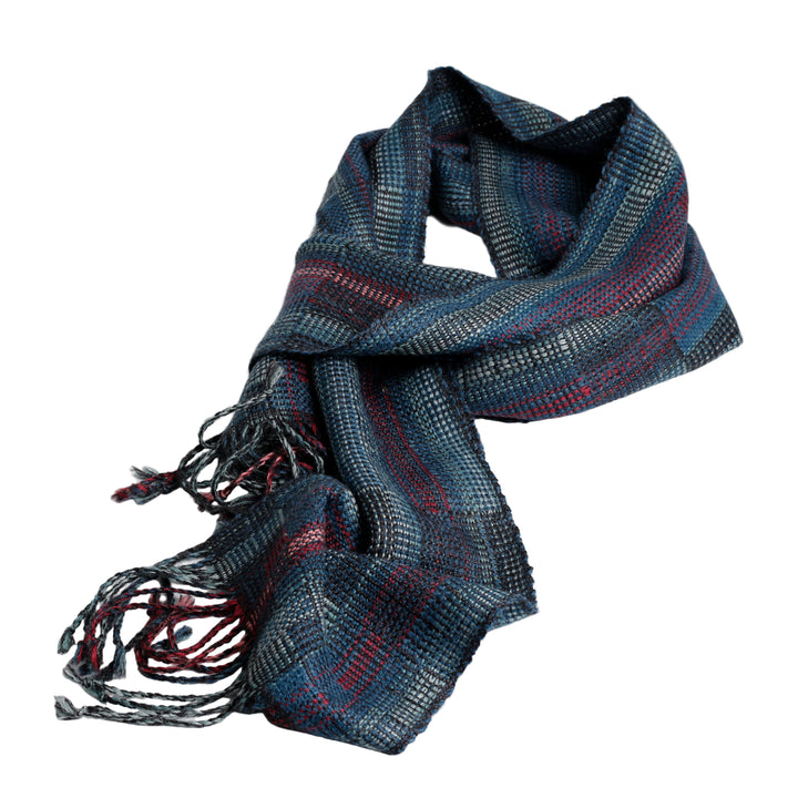 Scarf Black, Green, Red, Blue #133